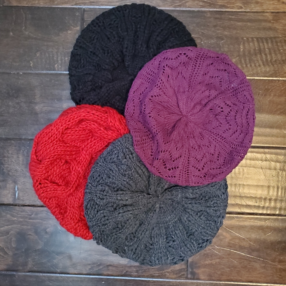 Bundle! Forever 21 Slouchy Knit Beanies